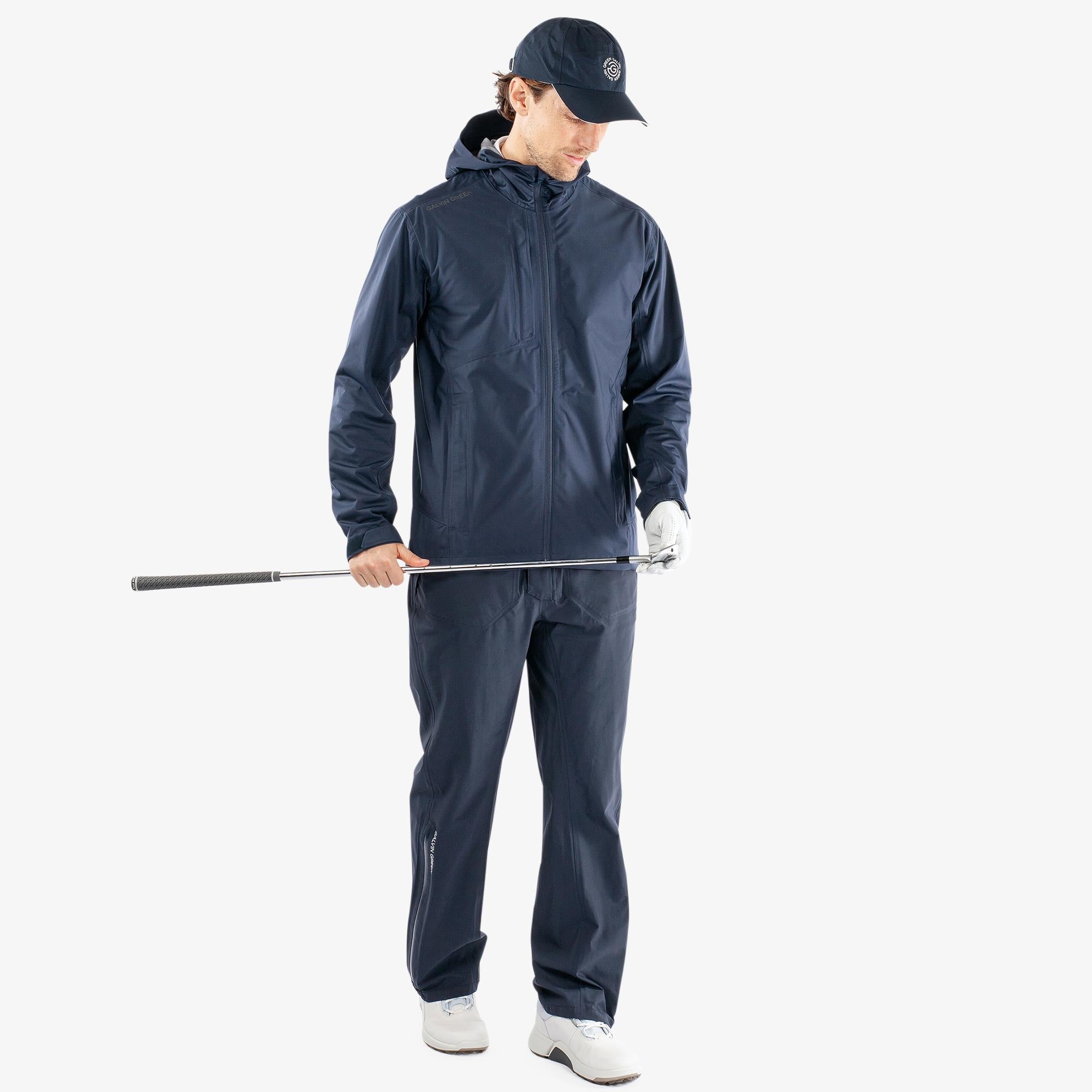 Galvin Green Amos Gore-Tex C-Knit Mens Waterproof Jacket Navy